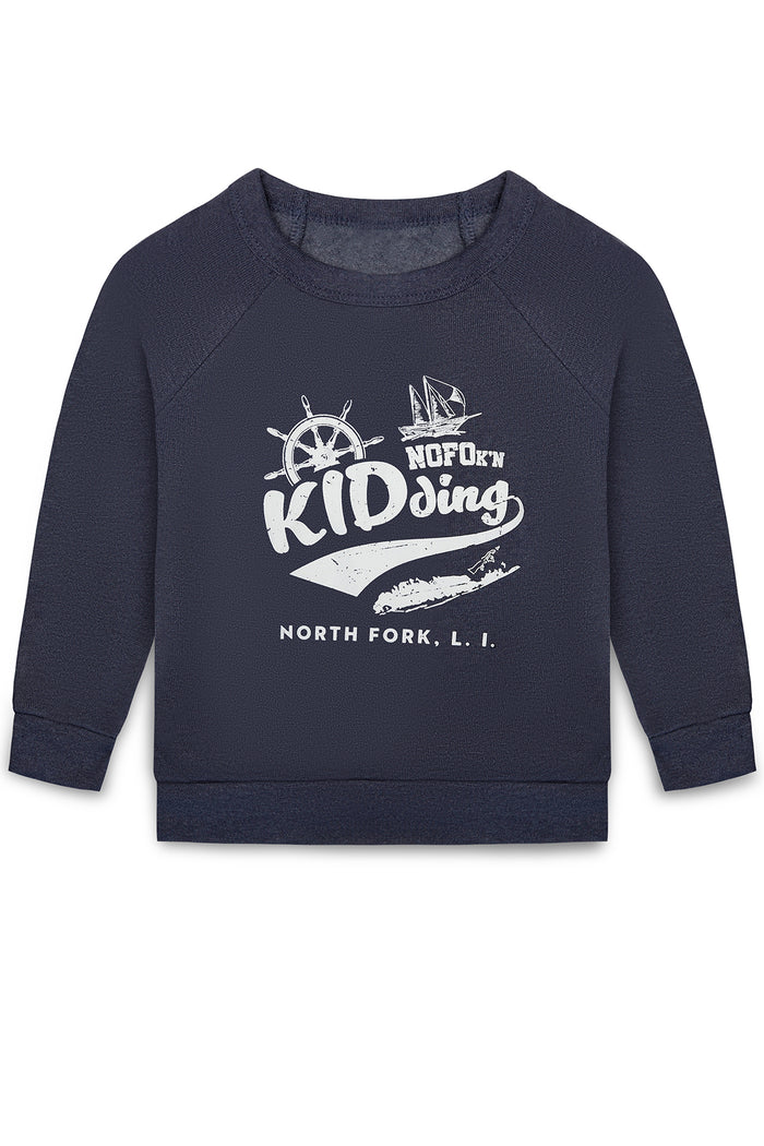 NOFOk'n Kidding Toddler Crew Sweatshirt