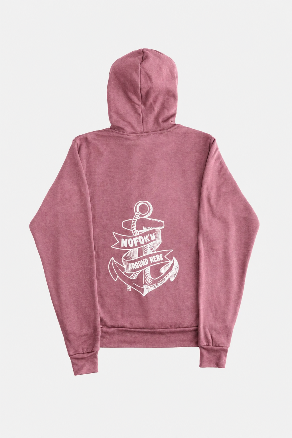 NOFOk'n AROUND HERE Anchor Design Pullover Hoodie – NOFOk'n WAY