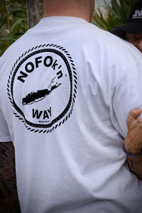 NOFOk'n Way Round Logo Crew Neck T