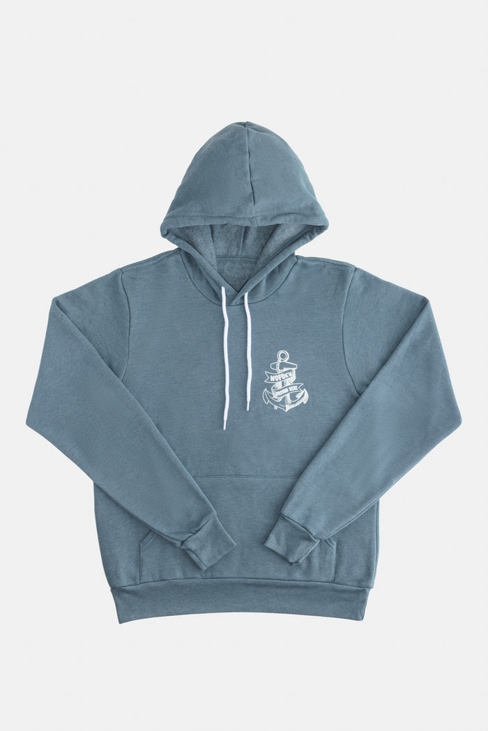 NOFOk'n AROUND HERE Anchor Design Pullover Hoodie