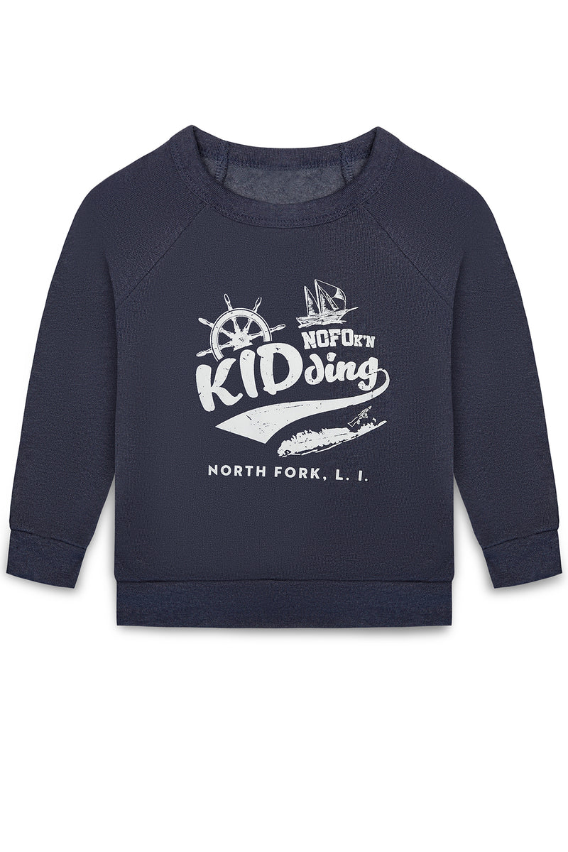 NOFOk'n Kidding Toddler Crew Sweatshirt