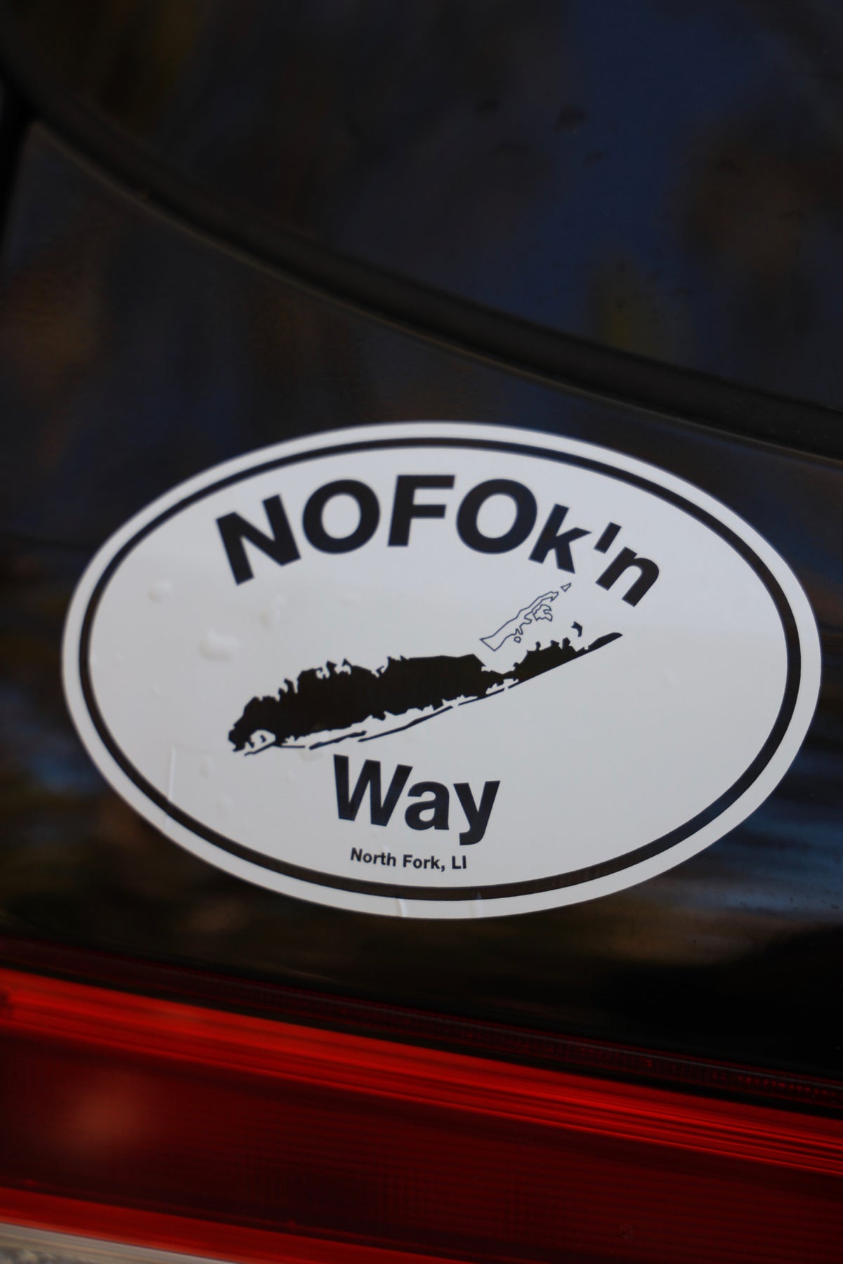 NOFOk'n Way Classic Oval Bumper Sticker